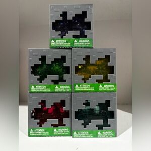 Minecraft Jelly Cube set of 5